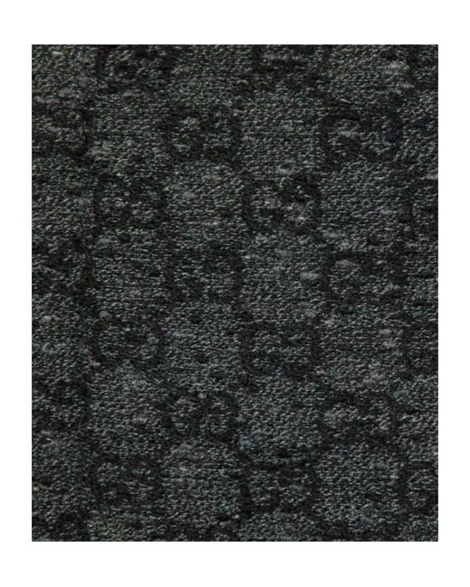 Gucci Black Gg Boutonné Wool Tweed Jacket