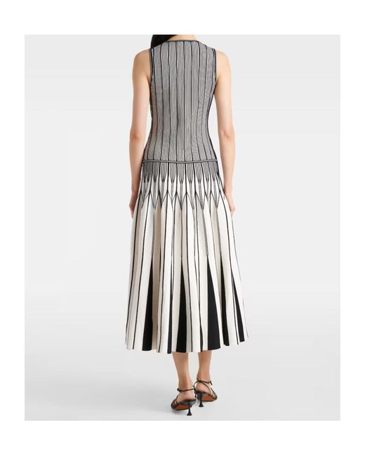 Jonathan Simkhai Multicolor Round Neck Dress