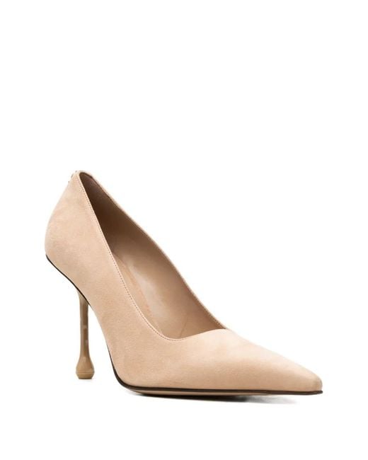 Jimmy Choo White Pointed-Toe Pumps