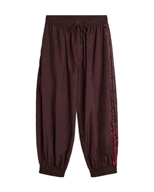 Y-3 Purple Gradient 3-Stripes Track Pants for men