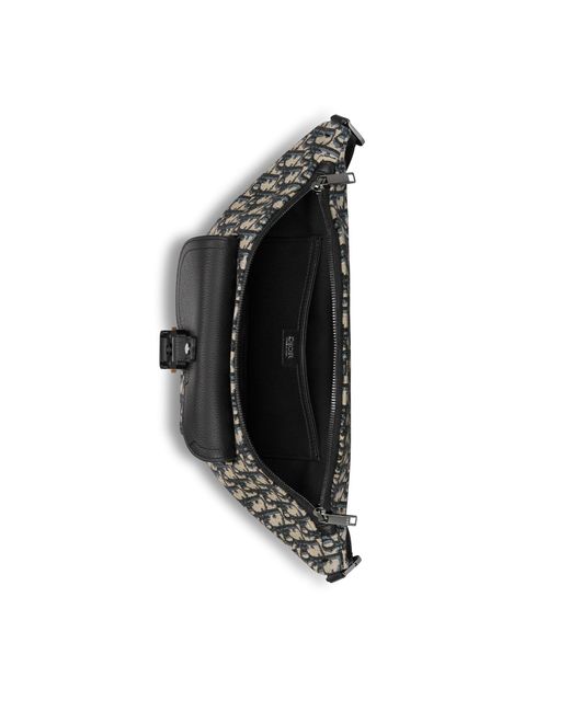 Dior Black Saddle Belt Bag for men