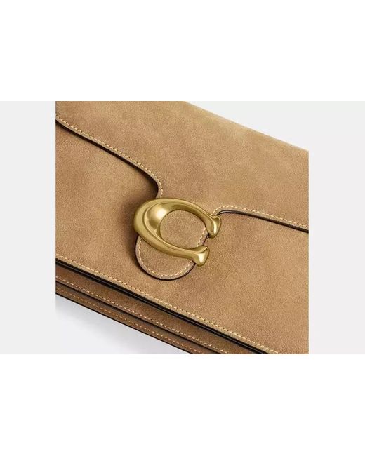 COACH Metallic Tabby Chain Shoulder Bag