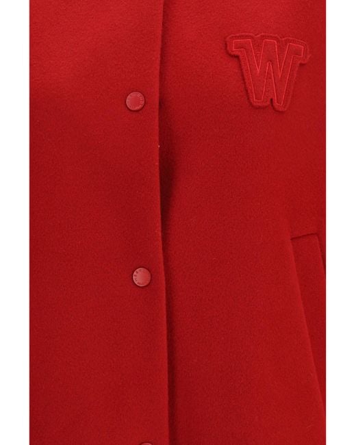 Weekend by Maxmara Red Ellisse Bomber Jacket