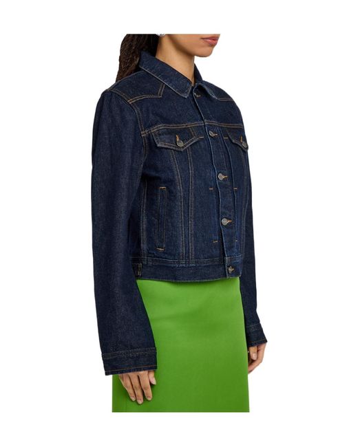Khaite Blue Denim Jacket