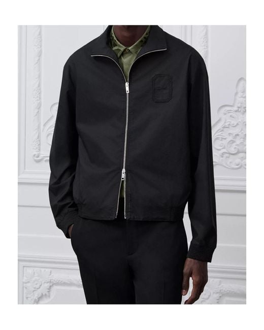 Dior Black Zip-Up Shirt for men