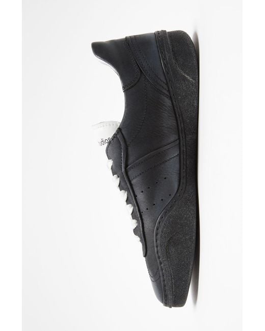 Acne Black Lace-Up Sneakers for men