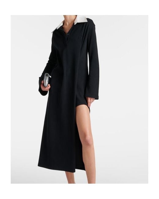 Courreges Black Polo Dress