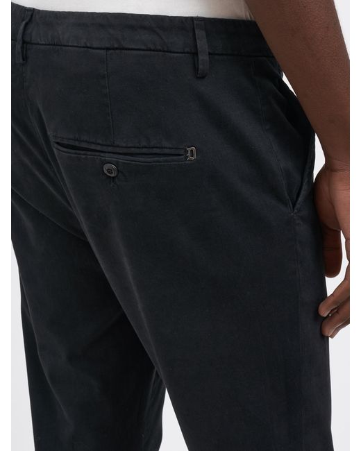 Dondup Black Pants for men