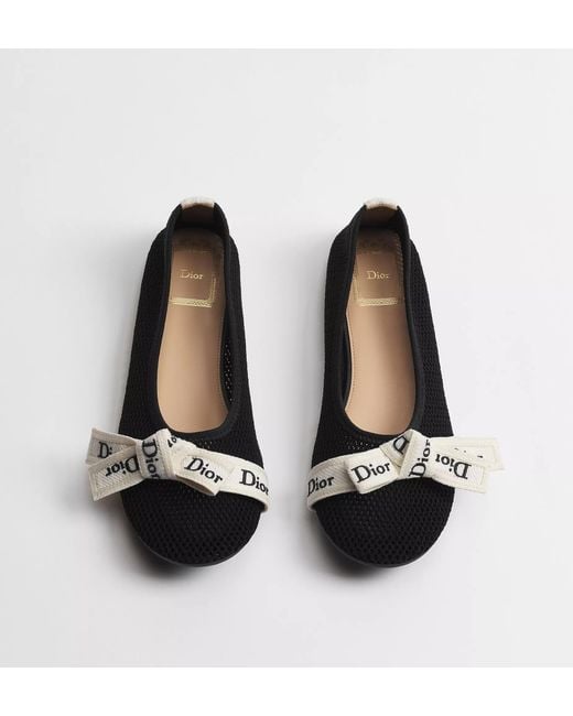 Dior Black J'A Ballet Flat