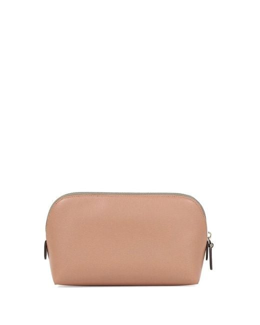 Bally Pink Wrap Zipper Wallet