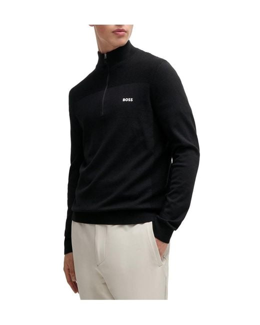 Boss Black Classic Knitted Sweater for men