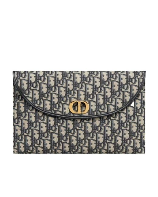 Dior Metallic 30Montaigne Avenue Pouch With Flap