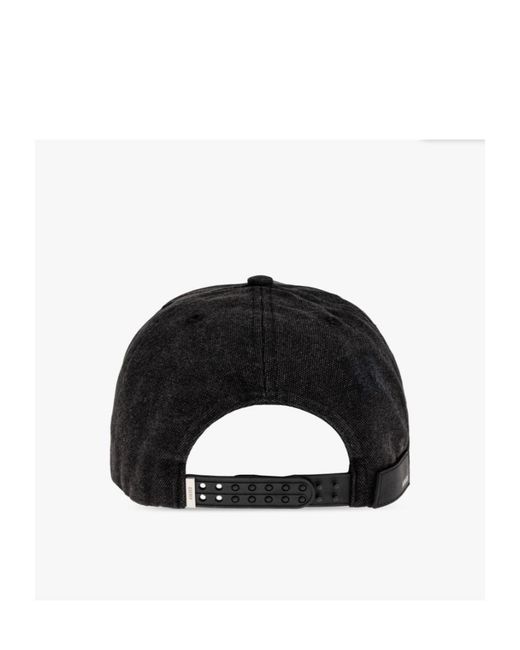 Amiri White Monogram Baseball Cap for men
