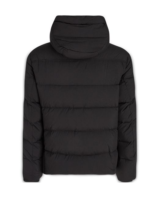 Moorer Black Brett-Sh Quilted Jacket for men