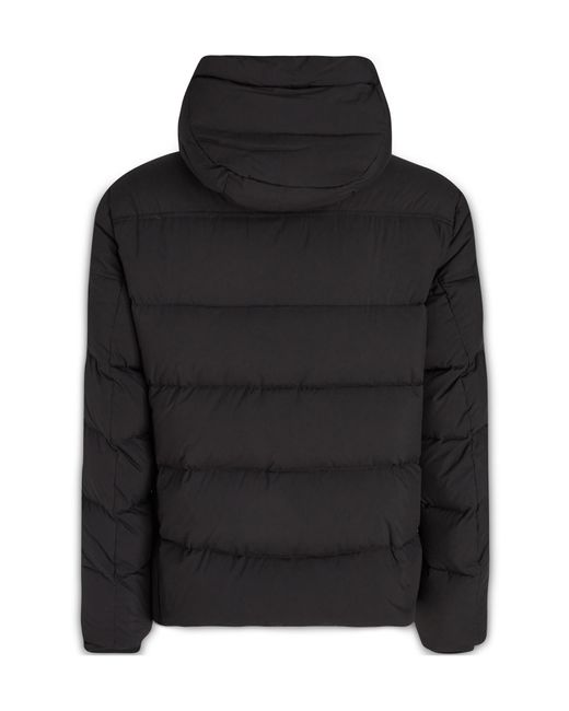 Moorer Black Brett-Sh Quilted Jacket for men