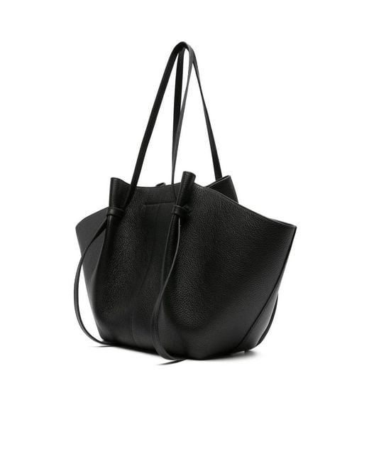 Yuzefi Black Double-Handled Handbag