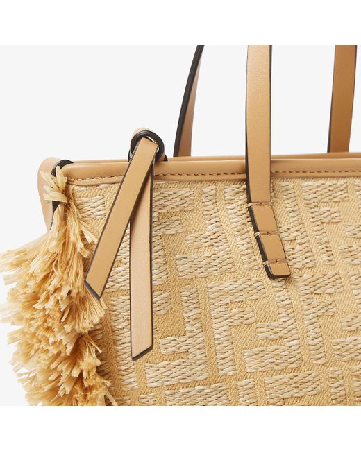 FENDI×Made for a Womanトートバッグ お洒落 FFロゴ Mini Roll Fendi Fendi Roll FF Jacquard Mini Tote Bag - Tote Bags