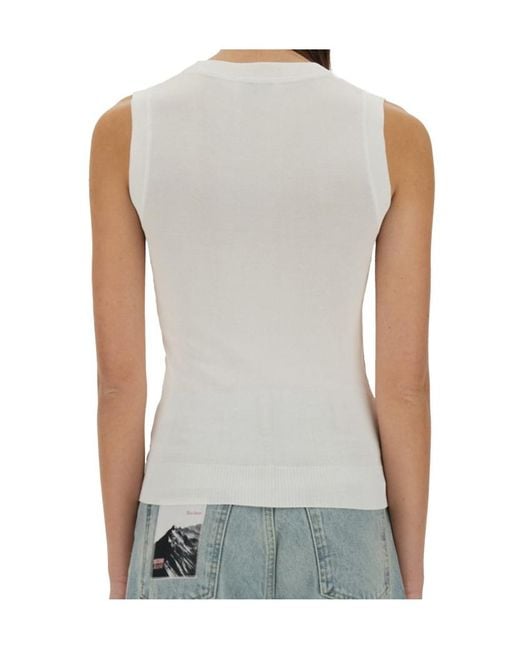 Moschino Blue Crew Neck T-Shirt