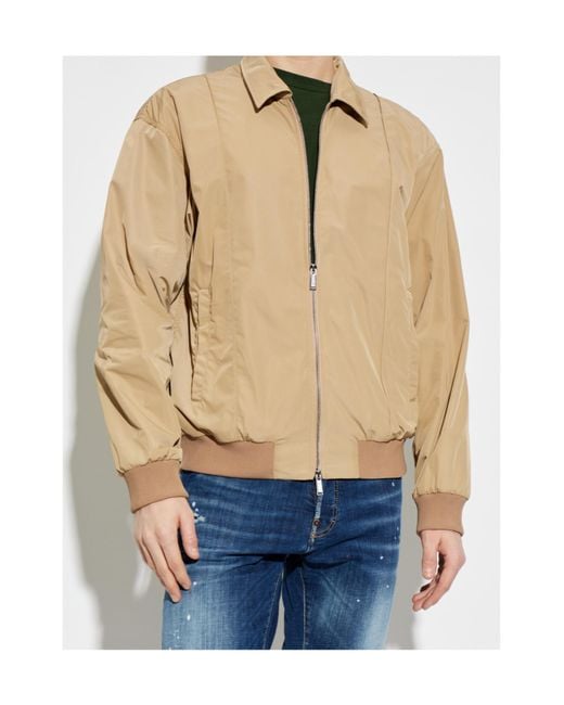 DSquared² Natural Bomber Jackets for men