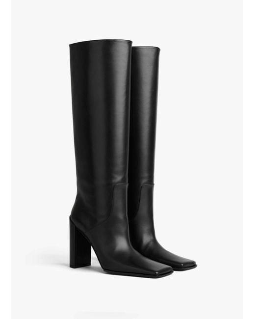 Alaïa Black Alaïa Square Knee Boots
