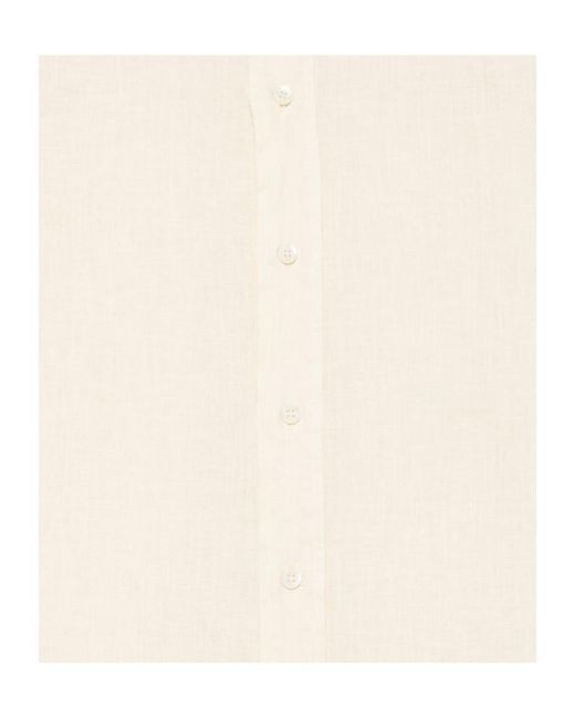 Aspesi Natural Half-Button Shirt for men