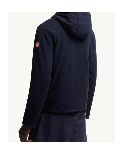 Moncler Blue X Gilga Farm By Donald Glover Reversible Hoodie for men