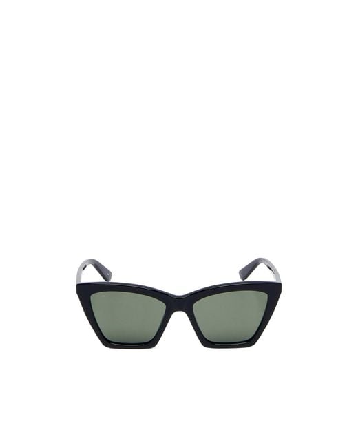 McQueen Multicolor Eyewear Spike Geometric Cat-Eye Frame Sunglasses