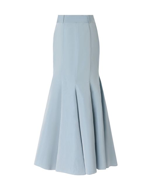 Pinko Blue Mermaid Flared Skirt