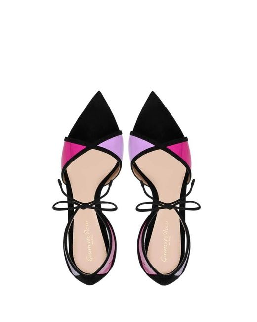 Gianvito Rossi Pink Ankle Strap Heeled Sandals