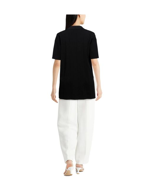 Max Mara Black Polo Shirts