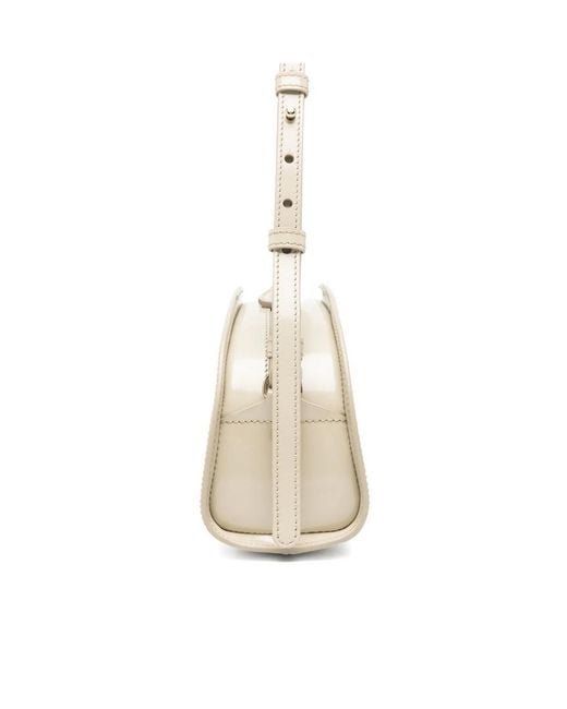 A.P.C. Natural Adjustable-Strap Half-Moon Shoulder Bag