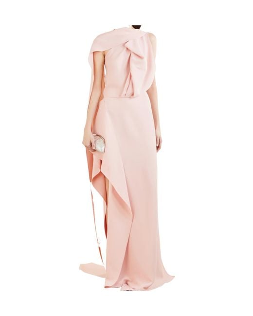 Maticevski Pink Slim-Fit Dress