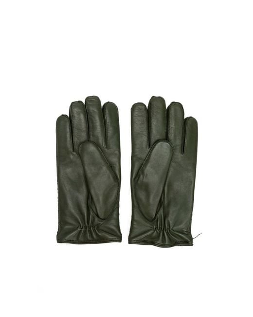 Bottega Veneta Green Knitted Glove