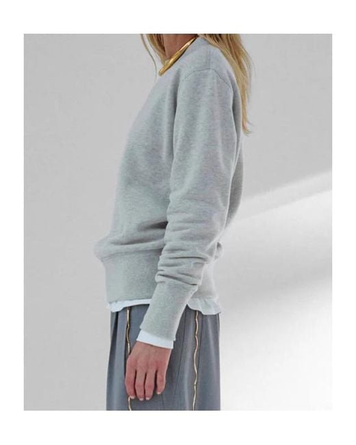 DARKPARK Gray Relaxed-Fit Crewneck Sweater