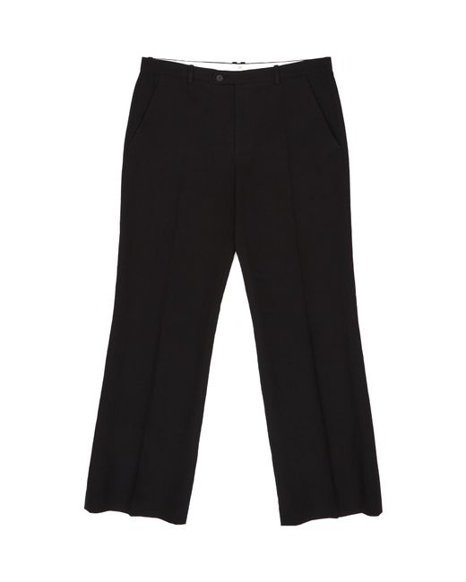 The Row Black Belt Loops Slacks for men