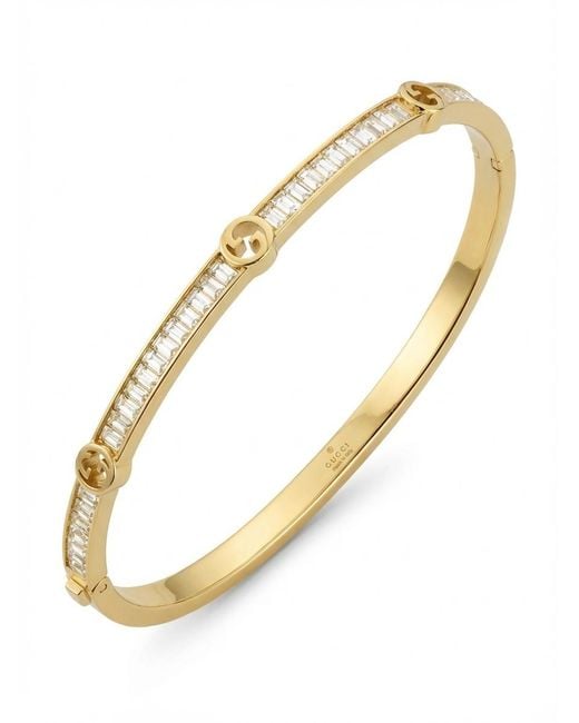 Gucci Metallic Blondie Crystal Necklace
