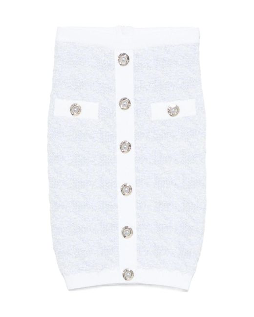 Balmain White Skirts