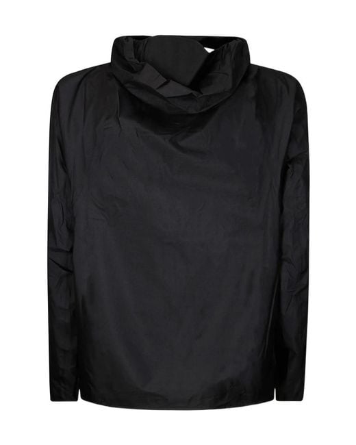 Satisfy Black Hooded Zip Jacket for men
