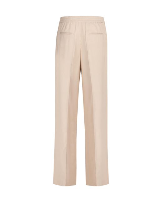 PT01 Natural Pt Torino Straight Leg Dress Pants