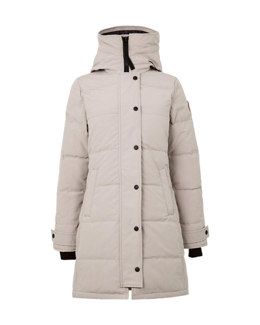 Canada Goose Natural Solid Color Down Jacket