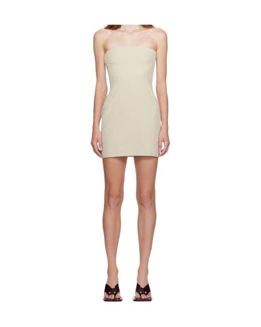 Paris Georgia Natural Tube Top Dress