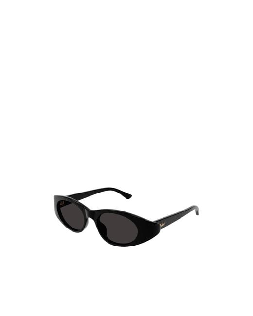 Chloé White Chloé Eyewear Cat Eye Frame Sunglasses
