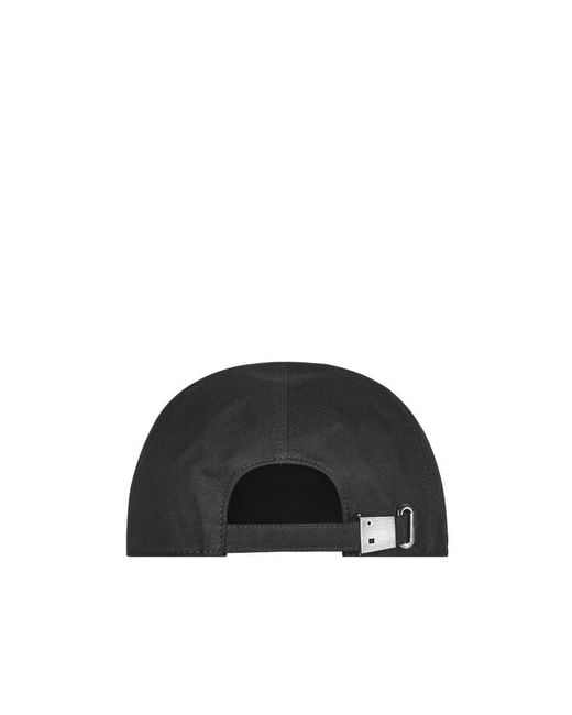 1017 ALYX 9SM Black 1017 9Sm Logo Embroidery Baseball Cap for men