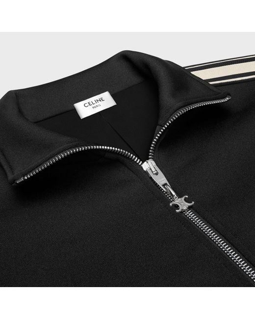 Céline Black Tracksuit Jacket for men