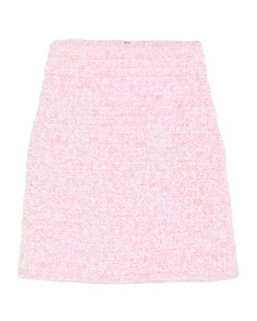 Balenciaga Pink Mini Skirts