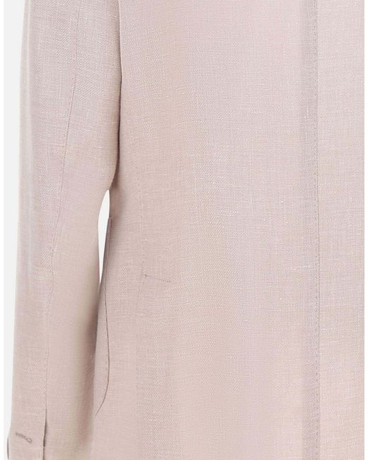 Eleventy Pink Single-Breasted Slim Blazer for men