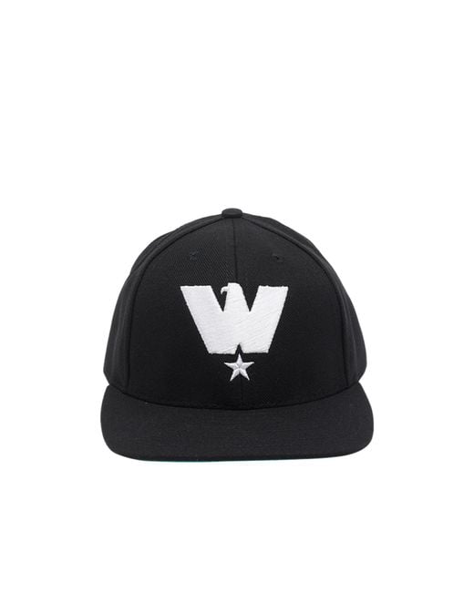 Willy Chavarria Black Logo Baseball Cap for men