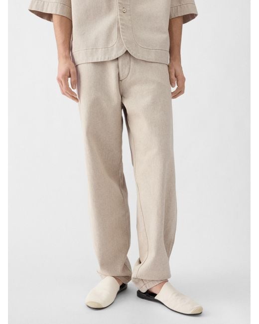 Jacquemus Natural Paysan De Nîmes Straight-Leg Pants for men