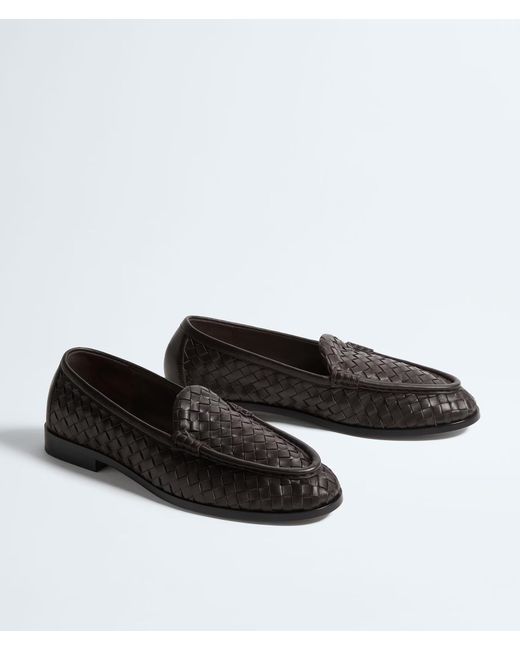 Bottega Veneta Black Silenzio Loafers