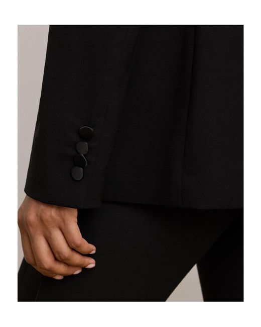 Ralph Lauren Black Long-Sleeved Suit Jacket